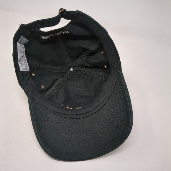 App In The Air Slideback Hat Black OSFA Adjustable Embroidered Style 1350 - Picture 6 of 9